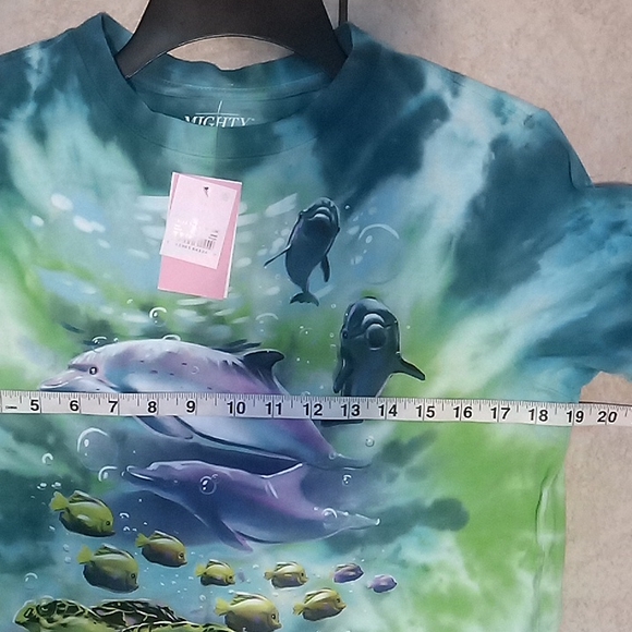 Mighty Fine Retro Tie Dye Graphic Tee - Picture 10 of 13